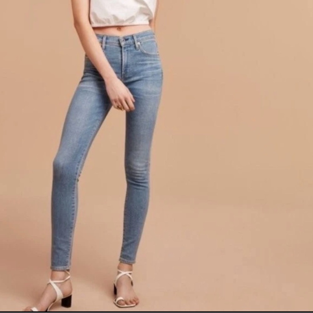 Wilfred/CoH Aida High Rise Skinny Classic Blue Women's Jeans sz 29